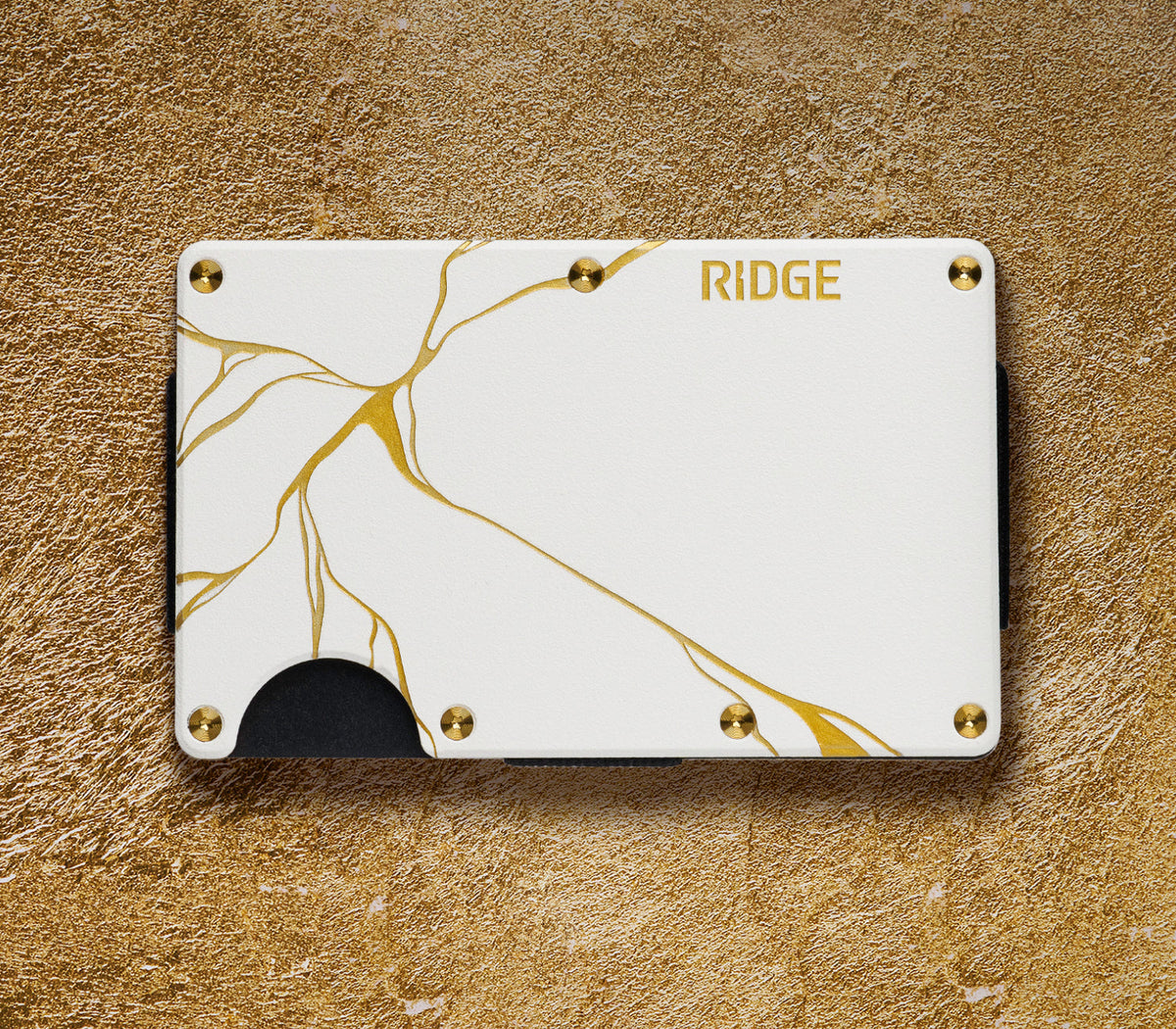 Ridge Wallet - Kintsugi - White