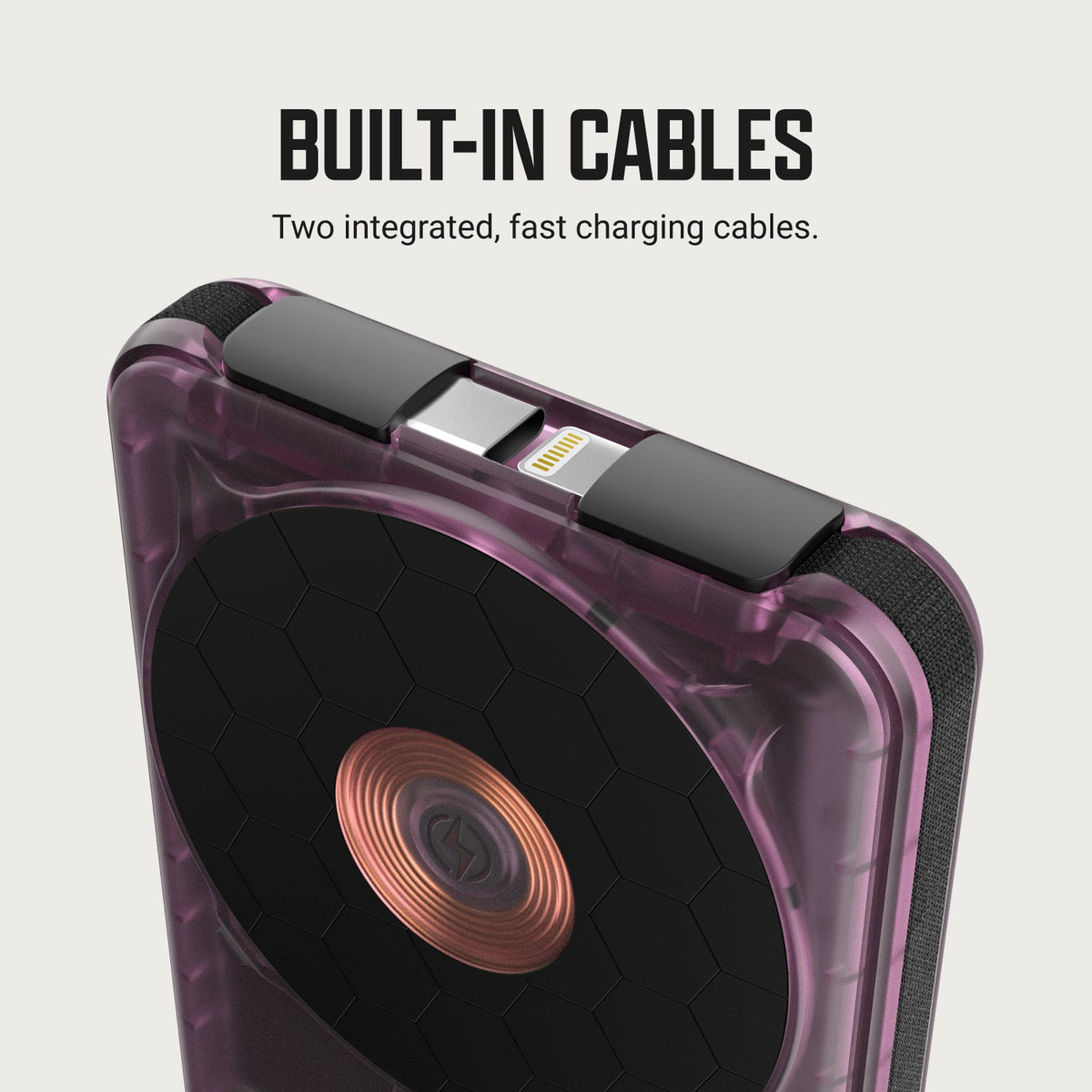 Ridge Power Bank - 10k mAh Bundle - Atomic Purple - 3-Pack