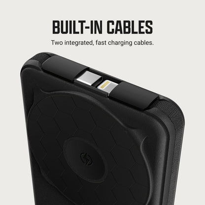 Ridge Power Bank - 10k mAh - Matte Black