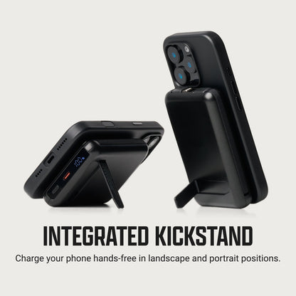 Ridge Power Bank - 10k mAh - Matte Black