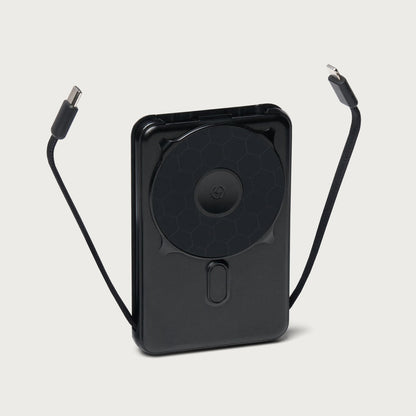 Ridge Power Bank - 10k mAh - Matte Black