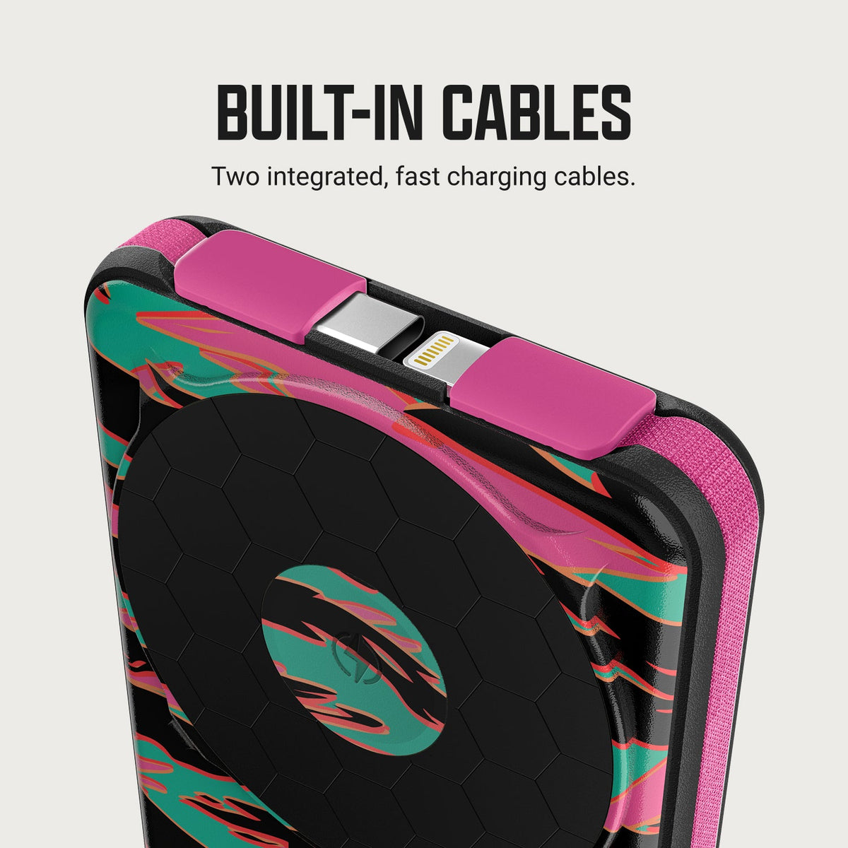 Ridge Power Bank - 10k mAh Bundle - Neon Tiger - 2-Pack