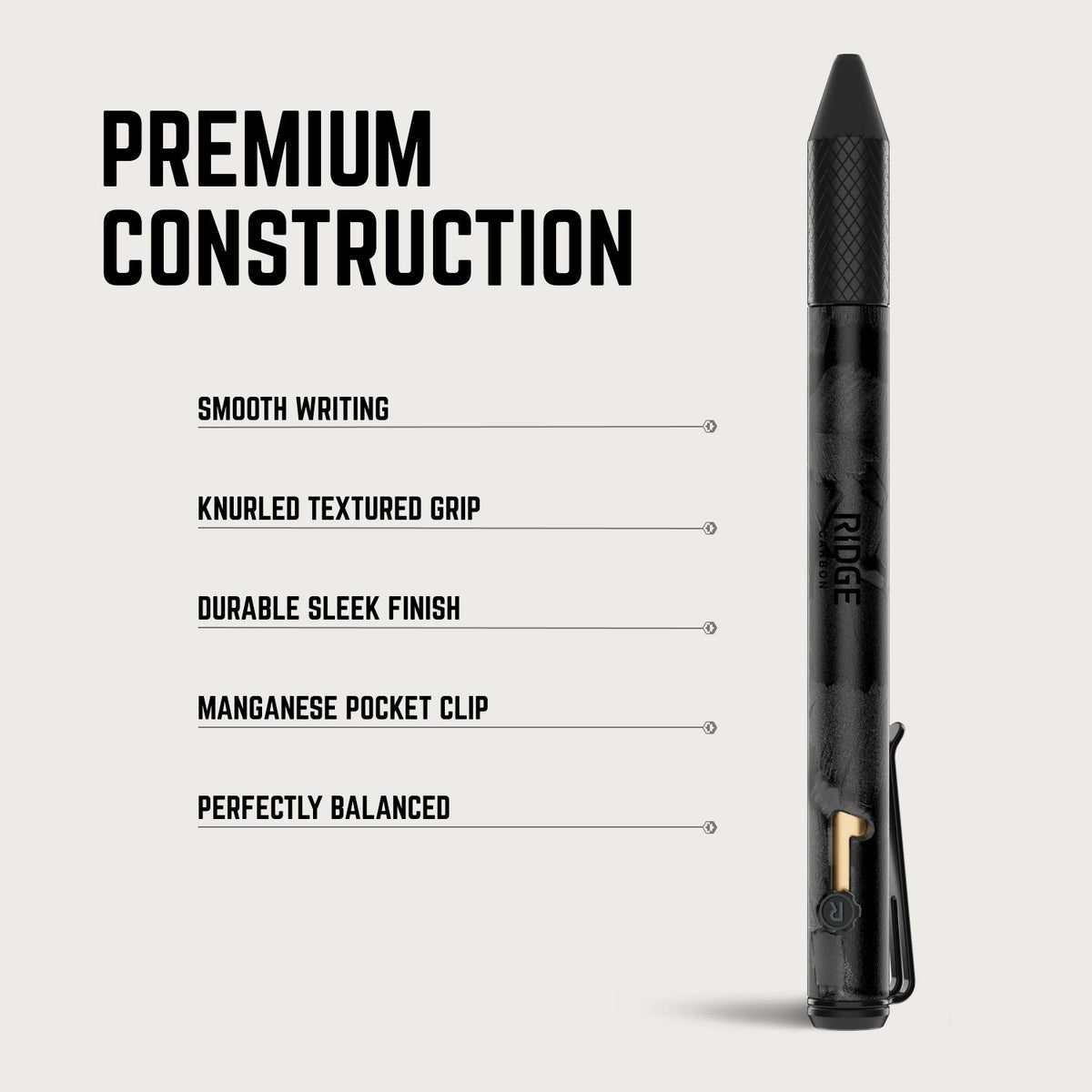 Daily Writer Kit - Forged Carbon