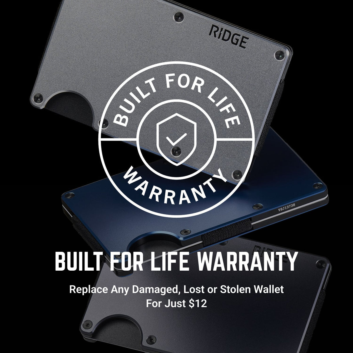 Ridge Wallet - Damascus