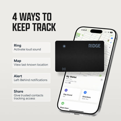 Ridge Tracker Card - Basecamp Orange