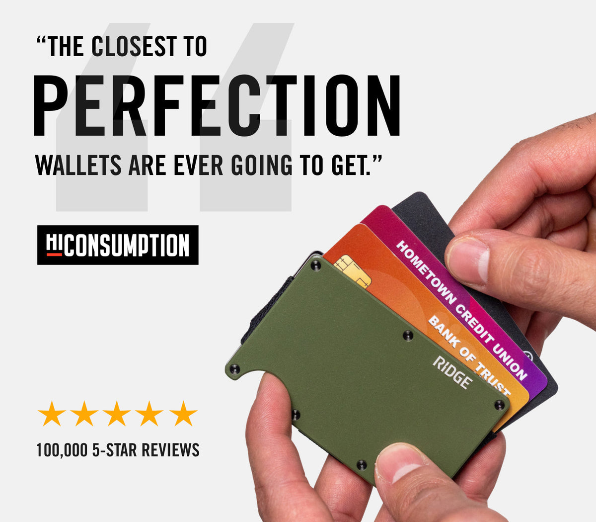 Ridge Wallet - Traditional Flash