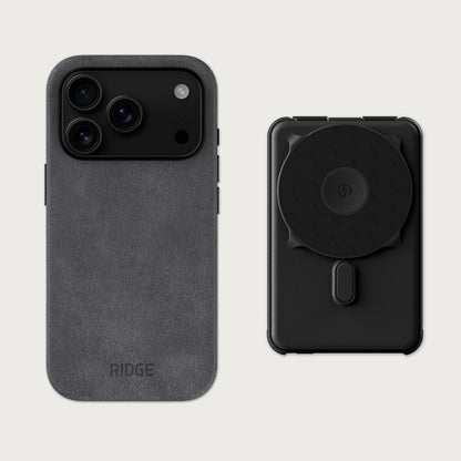 Ridge Everyday Charging Kit - iPhone 18 Pro - Performance Suede