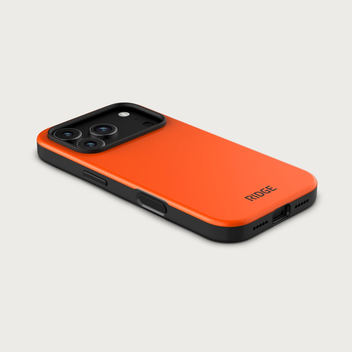 Ridge Phone Case - iPhone 18 Pro - Basecamp Orange