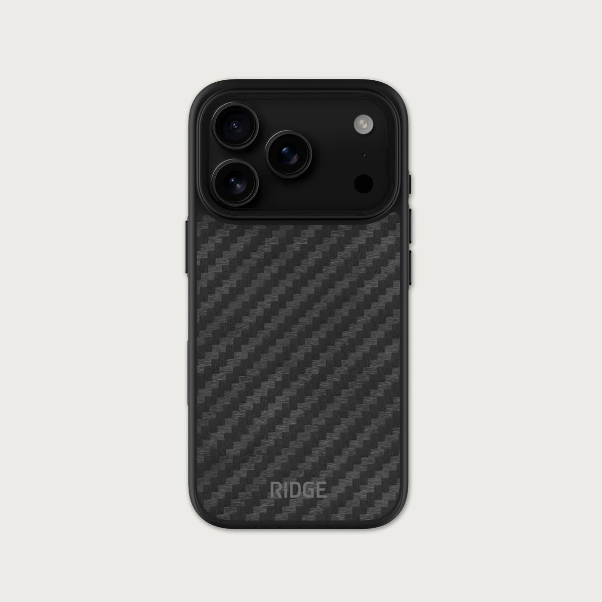 Ridge Phone Case - iPhone 18 Pro - Carbon Fiber 3K