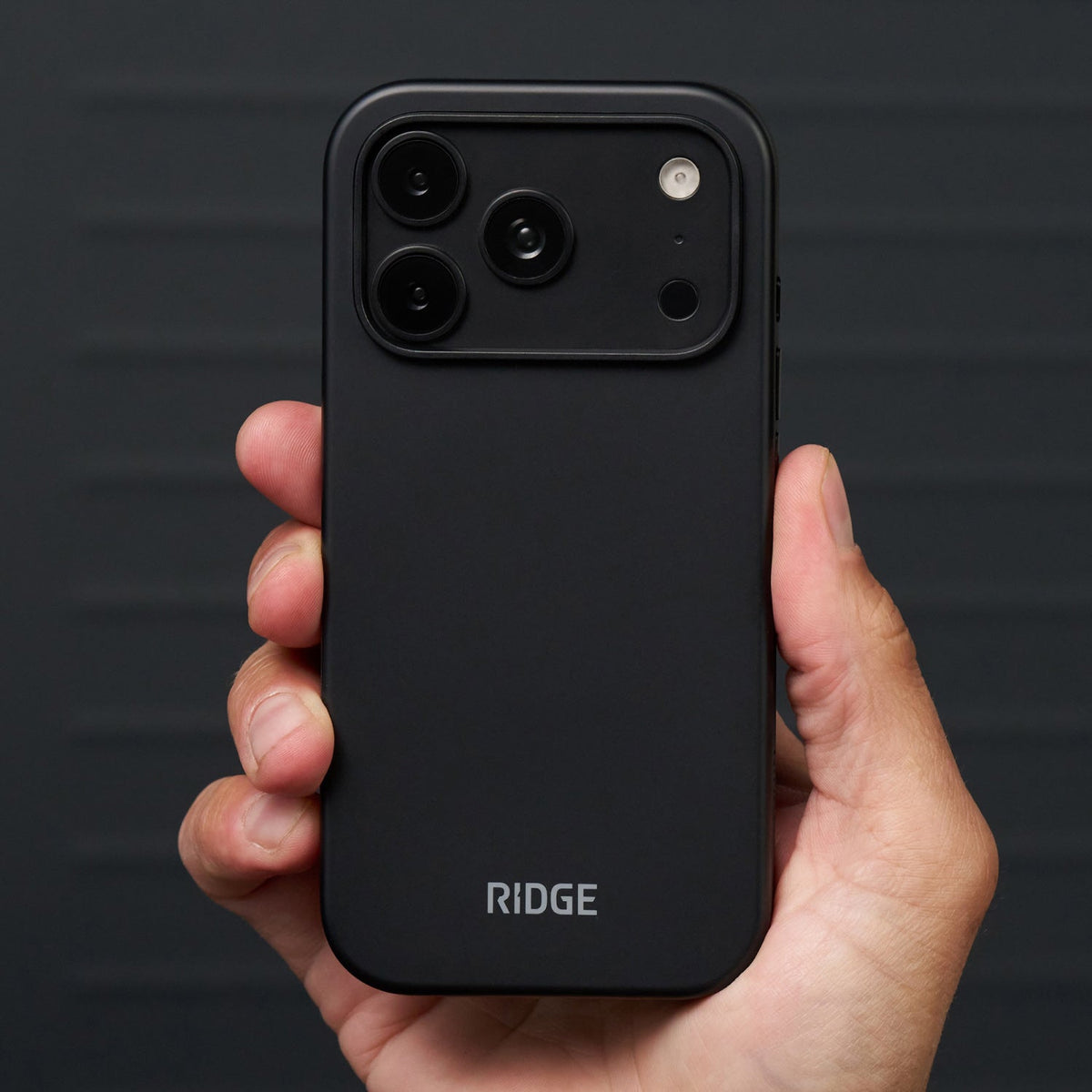 Ridge Phone Case - iPhone 18 Pro Max - Matte Black