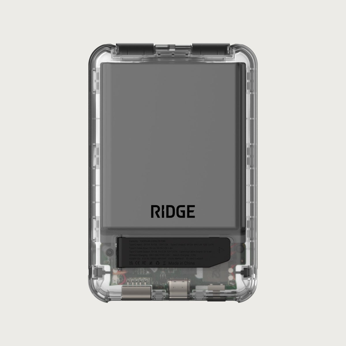 Ridge Power Bank - 10k mAh Bundle - Phantom - 2-Pack