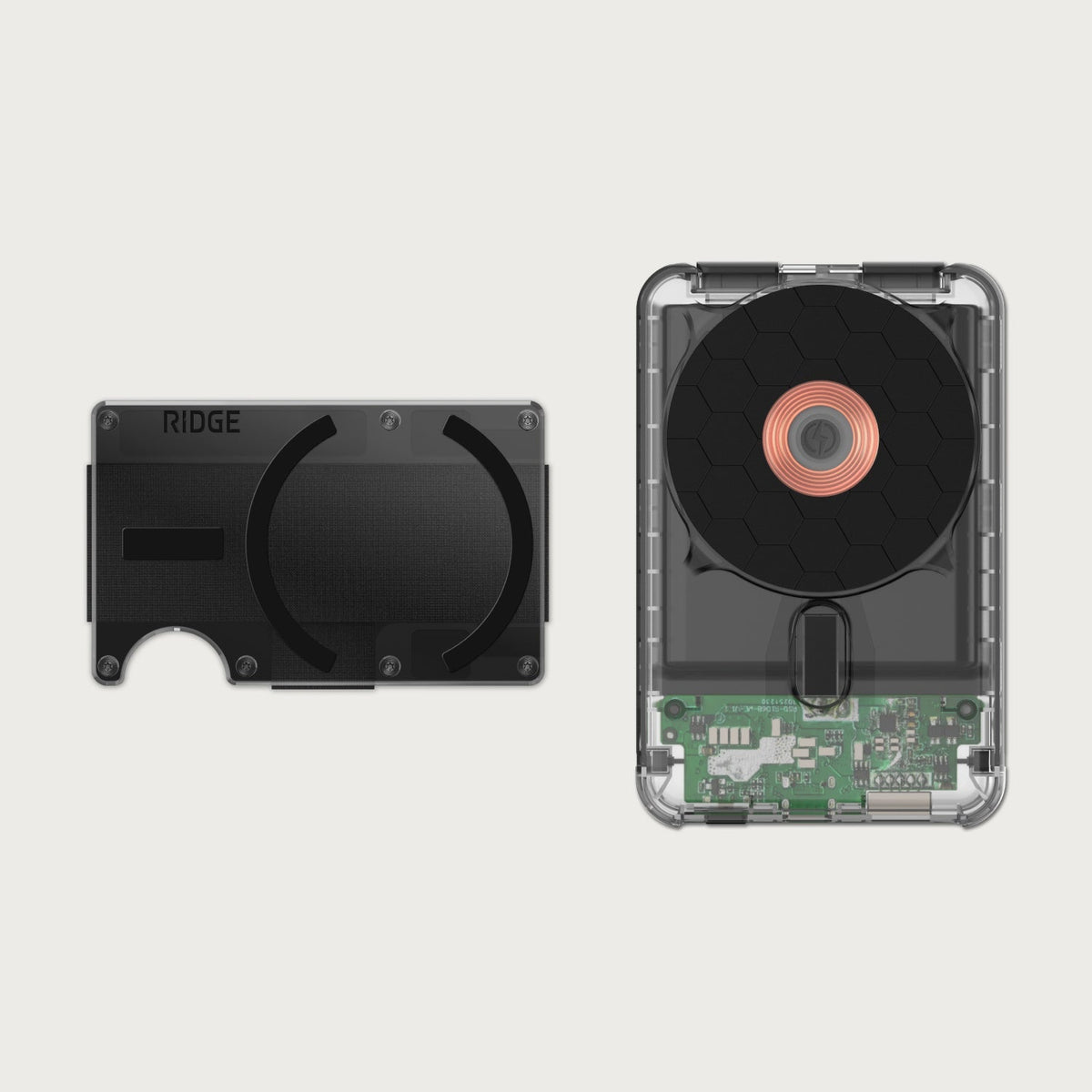 Ridge Wallet for MagSafe + Power Bank - Phantom