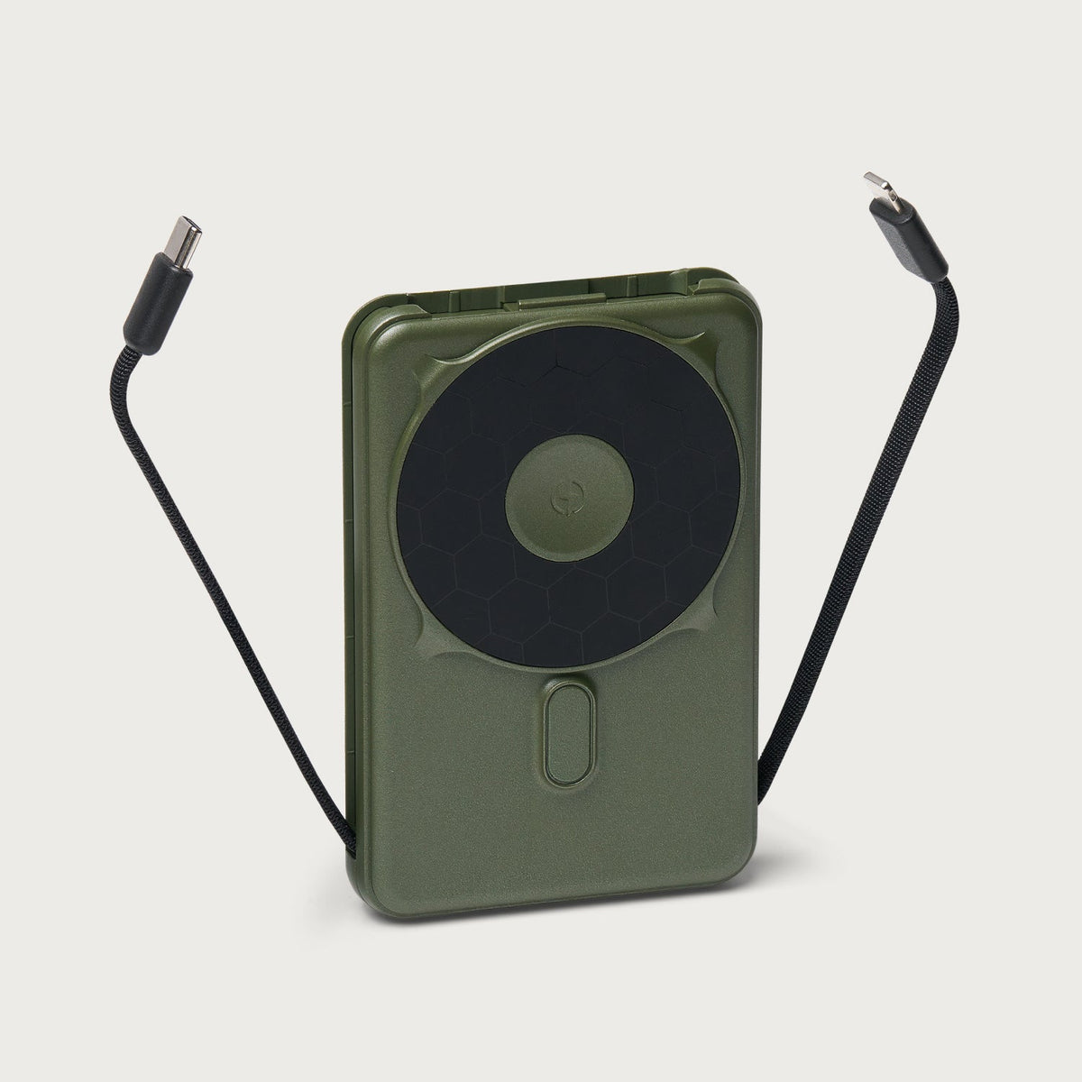 Ridge Wallet + Power Bank + KeyCase - Matte Olive — image 4