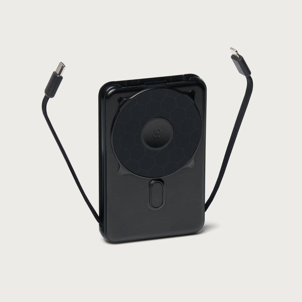 Ridge Wallet + Power Bank - Royal Black + Matte Black — image 3